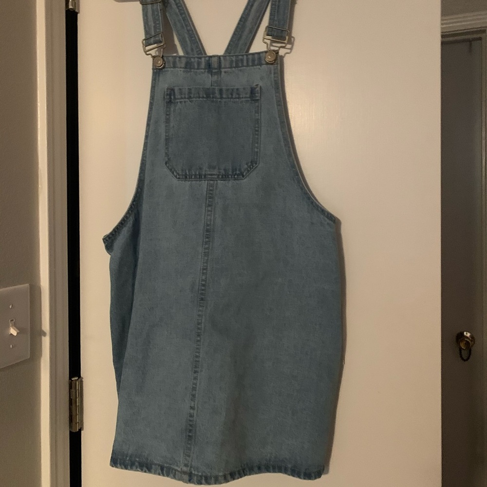 Jean jumper dress
